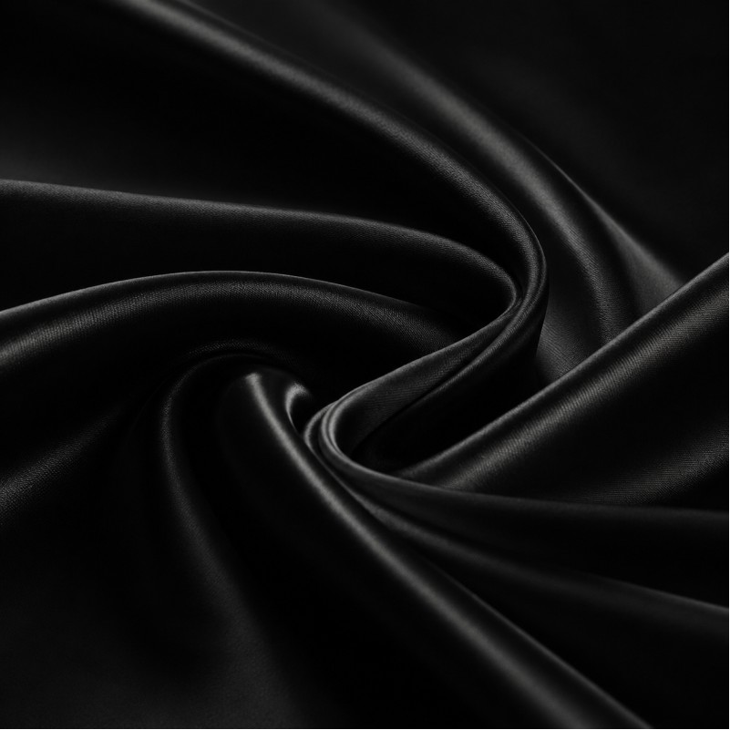 Комплект постільної білизни 100% натуральний шовк сорт Mulberry 30-13 Black Perl - 4