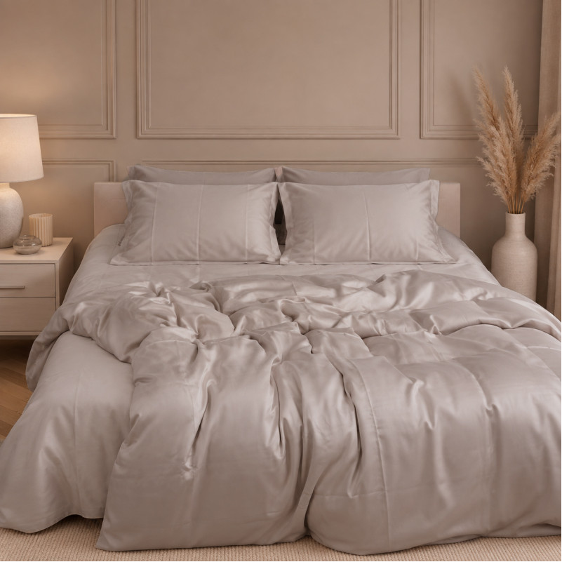 Пододеяльник Tencel №14 Grey Blue
