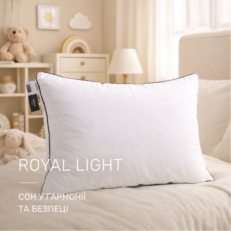 Подушка антиалергенна Kids Time №1520 Royal Light EcoSilk (м'яка) - 1