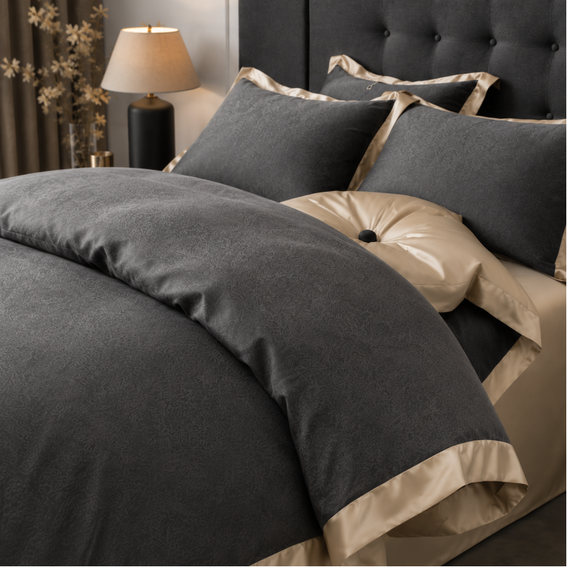 Комплект постільної білизни Tencel Elements Black Pearl - 1
