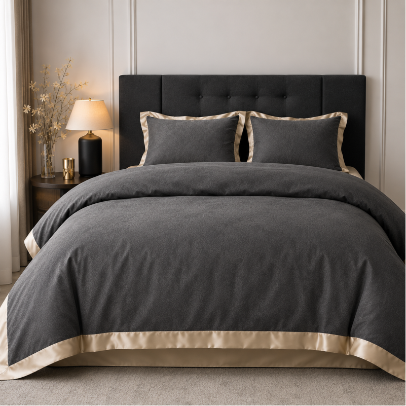 Комплект постільної білизни Tencel Elements Black Pearl - 2