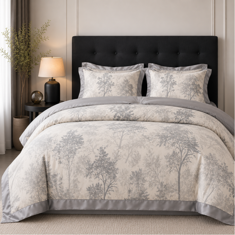 Комплект постільної білизни Tencel Elements Forest Pearl - 2