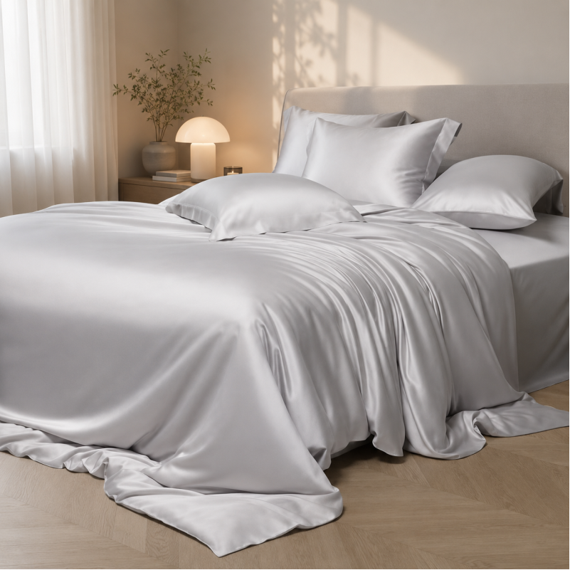 Комплект постільної білизни Tencel Lumi gray