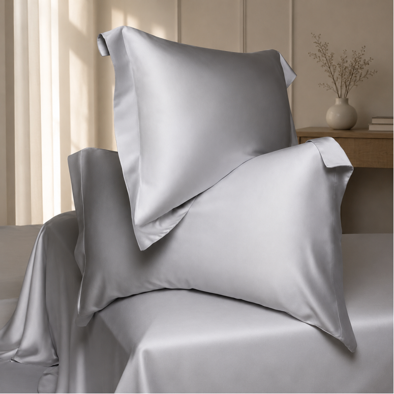 Комплект постільної білизни Tencel Lumi gray - 3