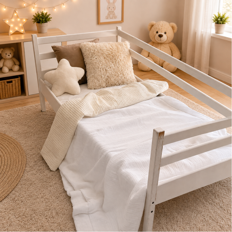 Детский плед №020 Baby Harmony White - 4
