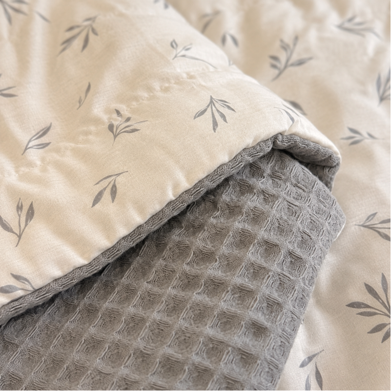 Детский плед №045 Poplin Waffle 03 Animals - 1