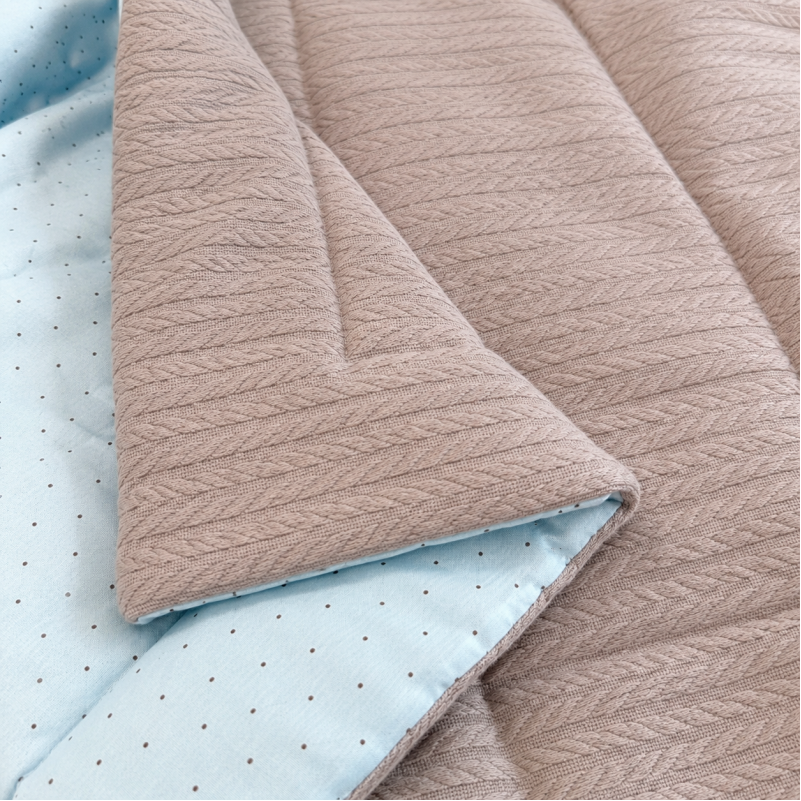 Детский плед №063 Premium Pique 09 Sleeping animals - 1