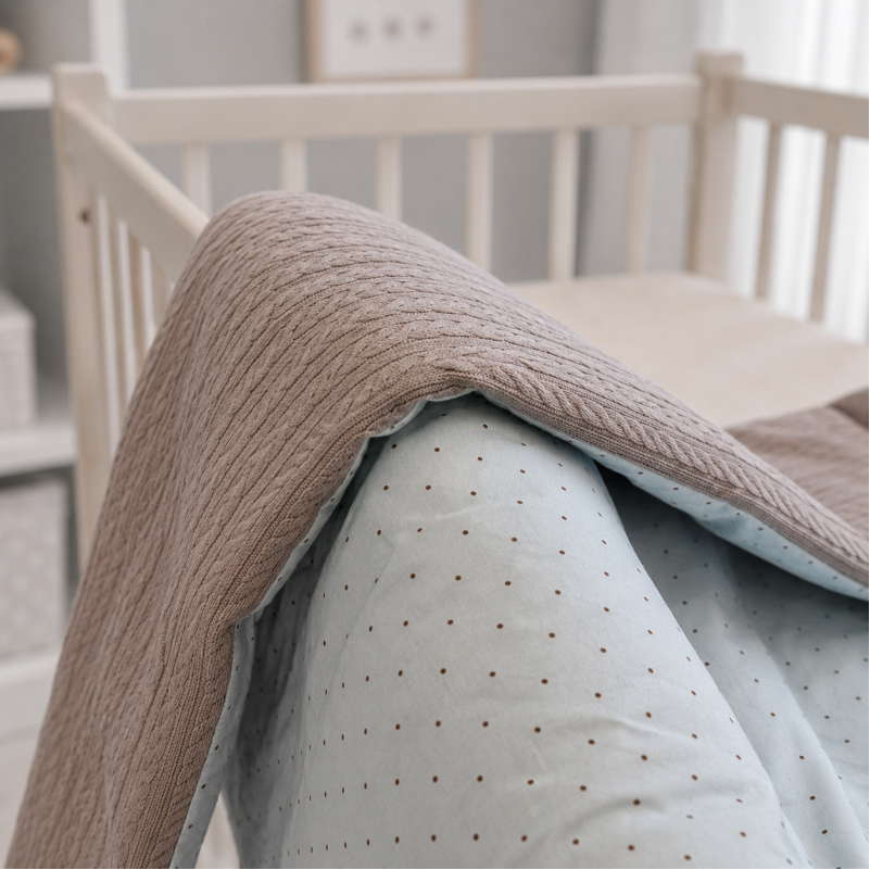 Детский плед №063 Premium Pique 09 Sleeping animals - 3