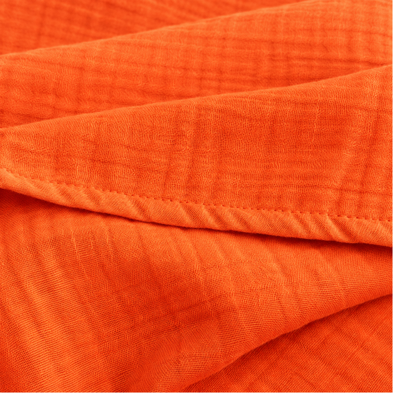 Детский плед №003 Pure Muslin Terracotta Фото - 7