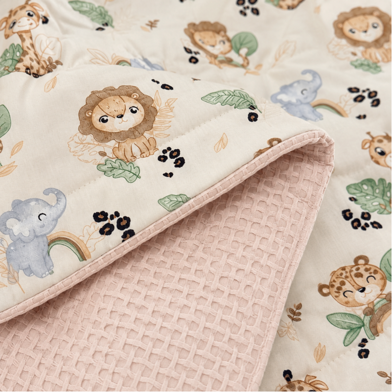 Детский плед №035 Silky Waffle 22-1418 Safari baby - 1