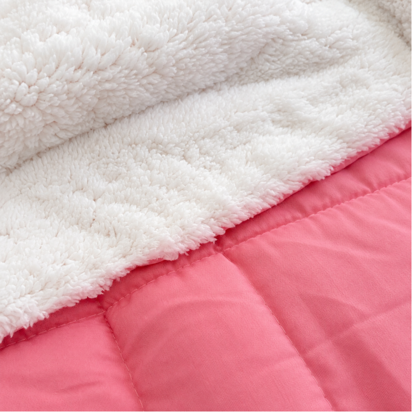 Детский плед №071 Teddy Flannel 008 Pink Фото - 10