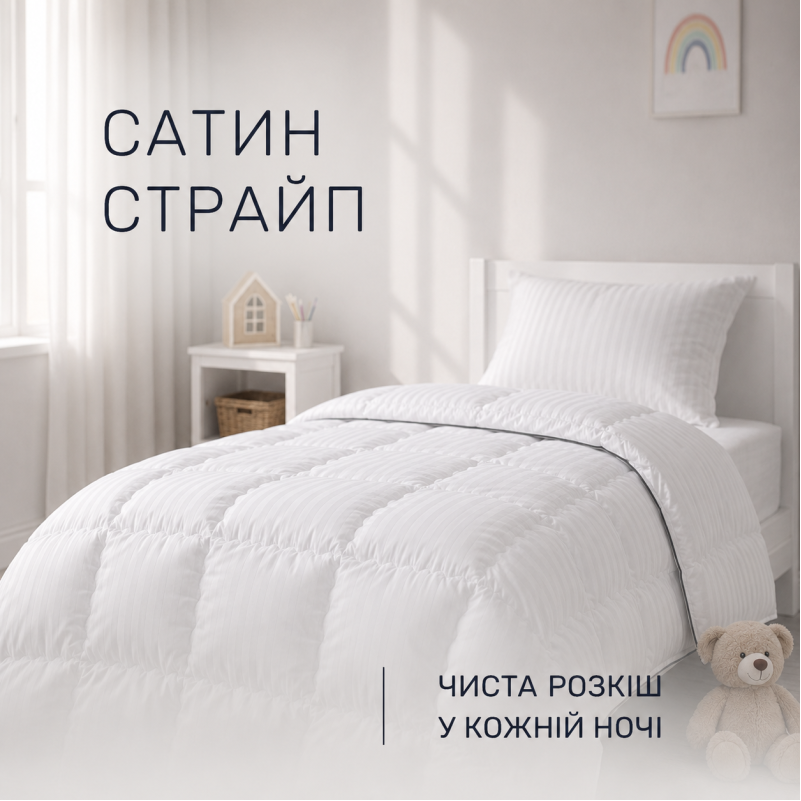 Ковдра антиалергенна Kids Time №066 "Royal Pearl" Hand Made (Демі) - 2