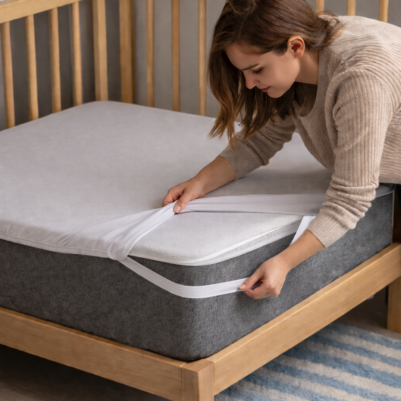 Наматрасник  Kids TimeTerry Waterproof №217 (махровый водонепроницаемый на резинке по углам) Фото - 9