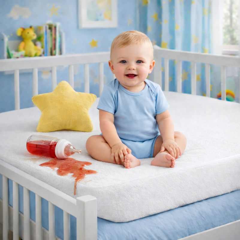 Наматрасник Kids Time Terry Waterproof №218 (махровый водонепроницаемый на резинке по периметру) Фото - 6
