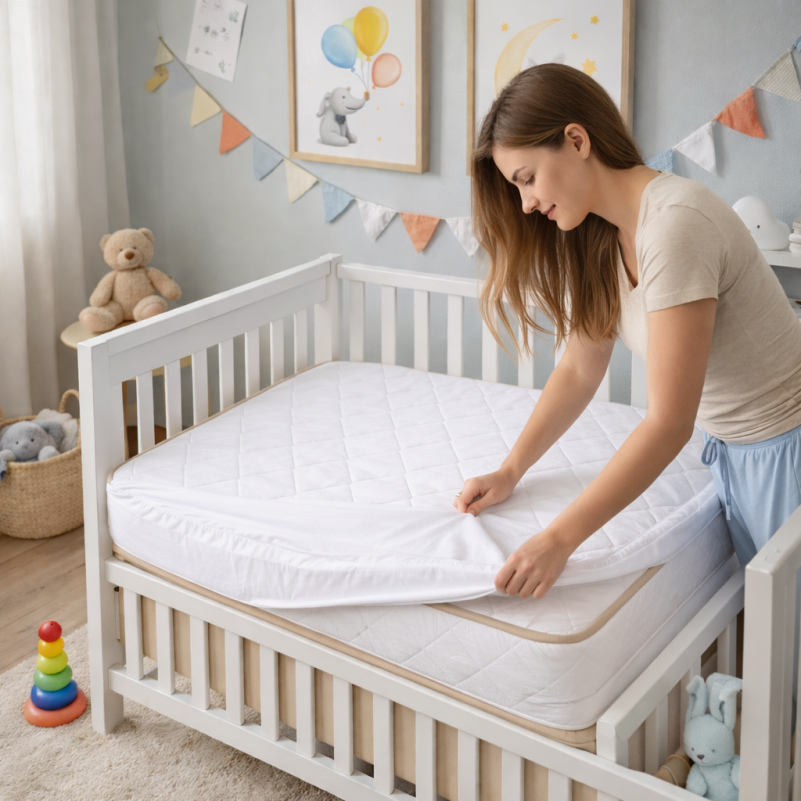 Наматрасник Kids Time № 981 Natural Line Стандарт Тенсель (Modal) (обычный с резинкой по периметру) Фото - 6