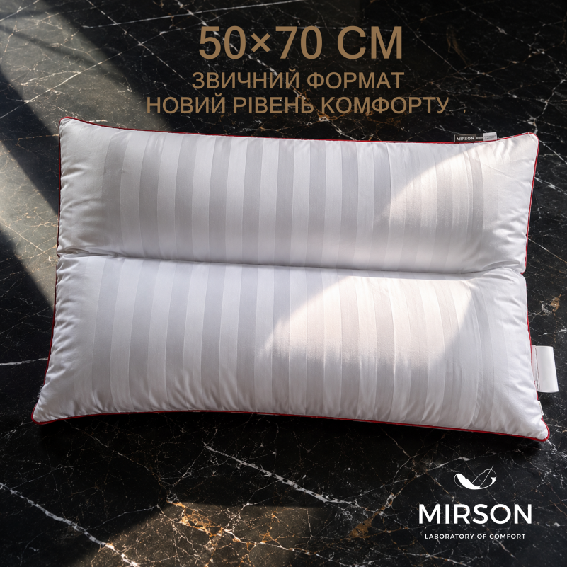 Подушка ортопедична DeLuxe Eco-Soft №567
