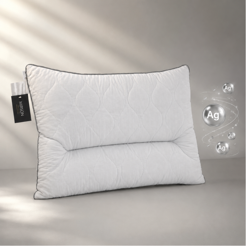 Подушка ортопедична DeLuxe Eco-Soft Silver №565 Фото - 6