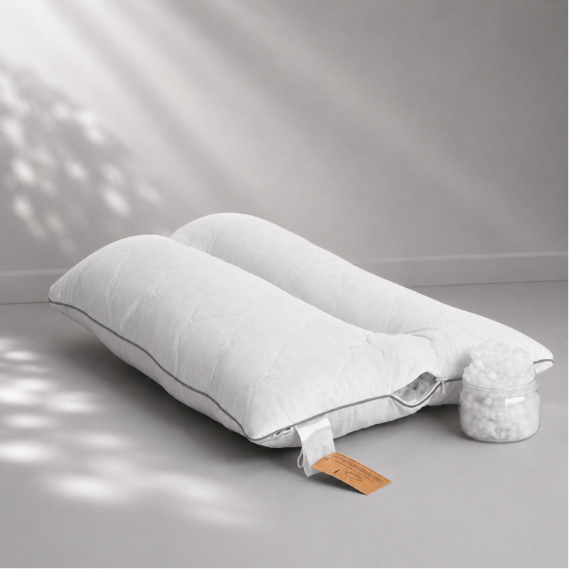 Подушка ортопедична DeLuxe Eco-Soft Silver №565 Фото - 7
