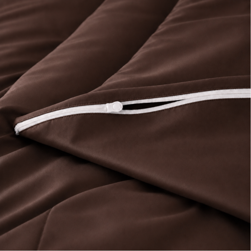 Комплект постельного белья JUNIOR Satin Premium 0210 Cacao Active Фото - 9