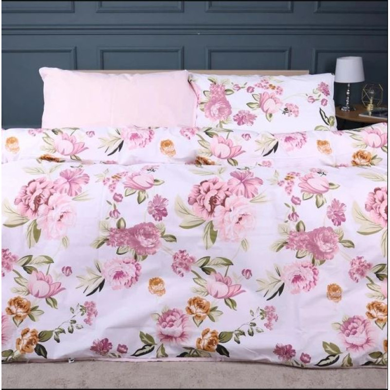 Комплект постельного белья Ranforce Elite 17-0726 Peony Whisper