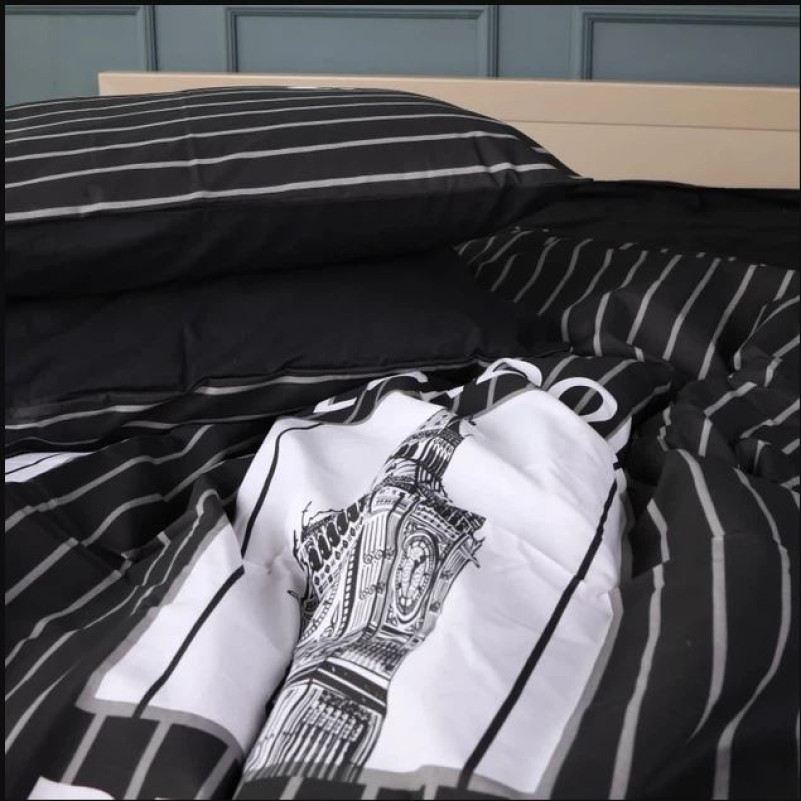 Комплект постельного белья Бязь 17-0750 Black BigBen - 1