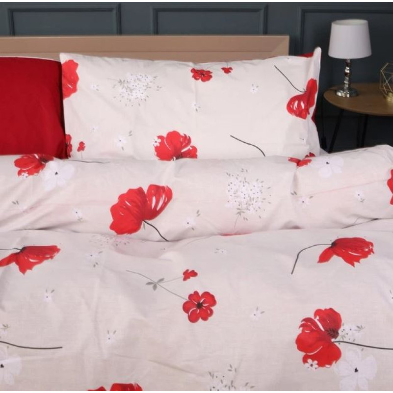 Простынь Ranforce Elite 17-0754 Scarlet Poppies - 1