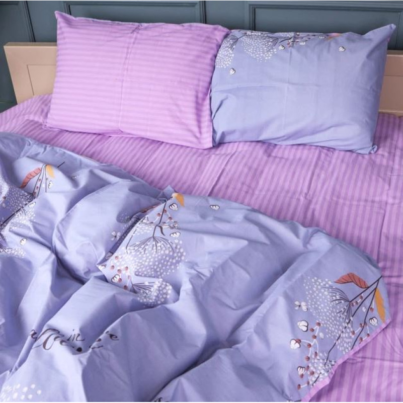 Комплект постельного белья Бязь 17-0760 Violet blossoms