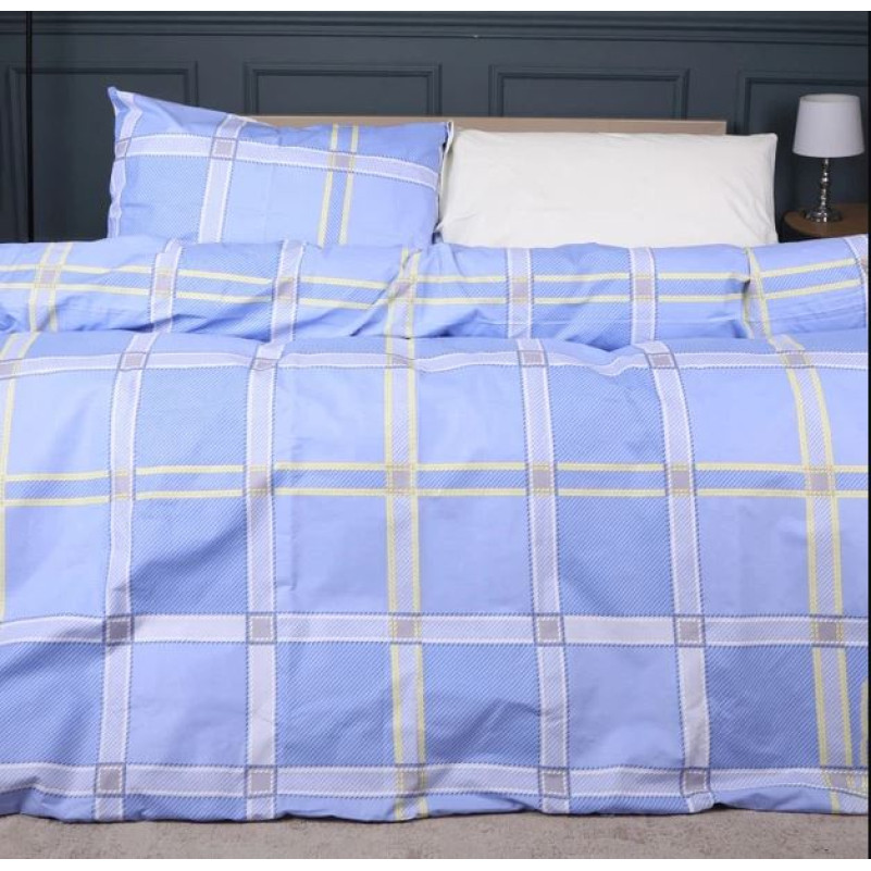 Простынь  Ranforce Elite 17-0766 Checkered blue - 2