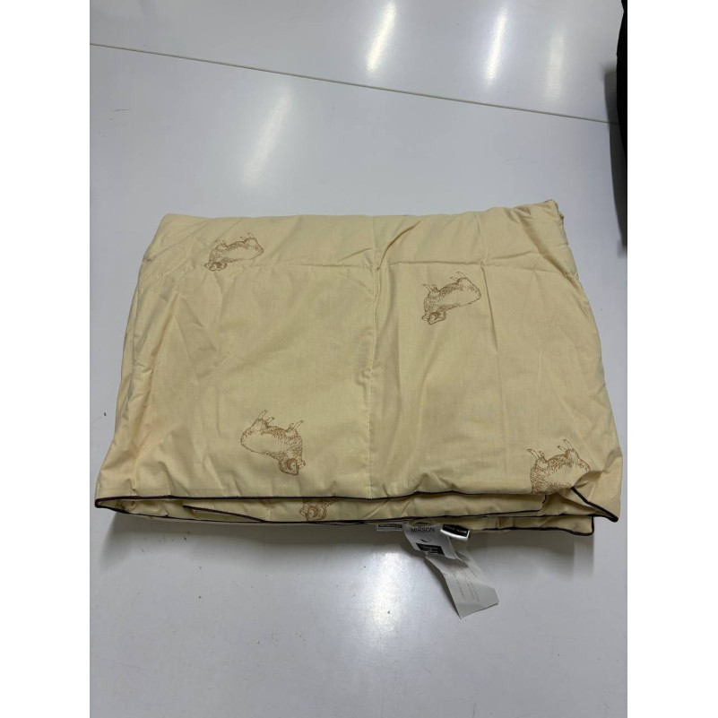 Ковдра вовняна літо №173 Gold Camel Hand Made УЦІНКА - 1
