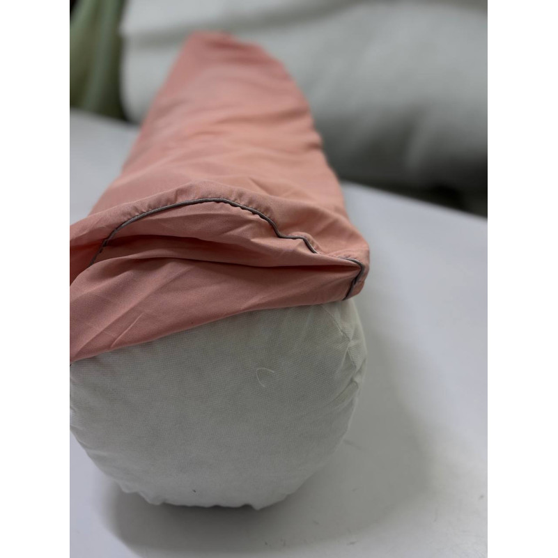 Подушка валик №8104 Eco Line Coral (мікросатин) УЦІНКА - 2