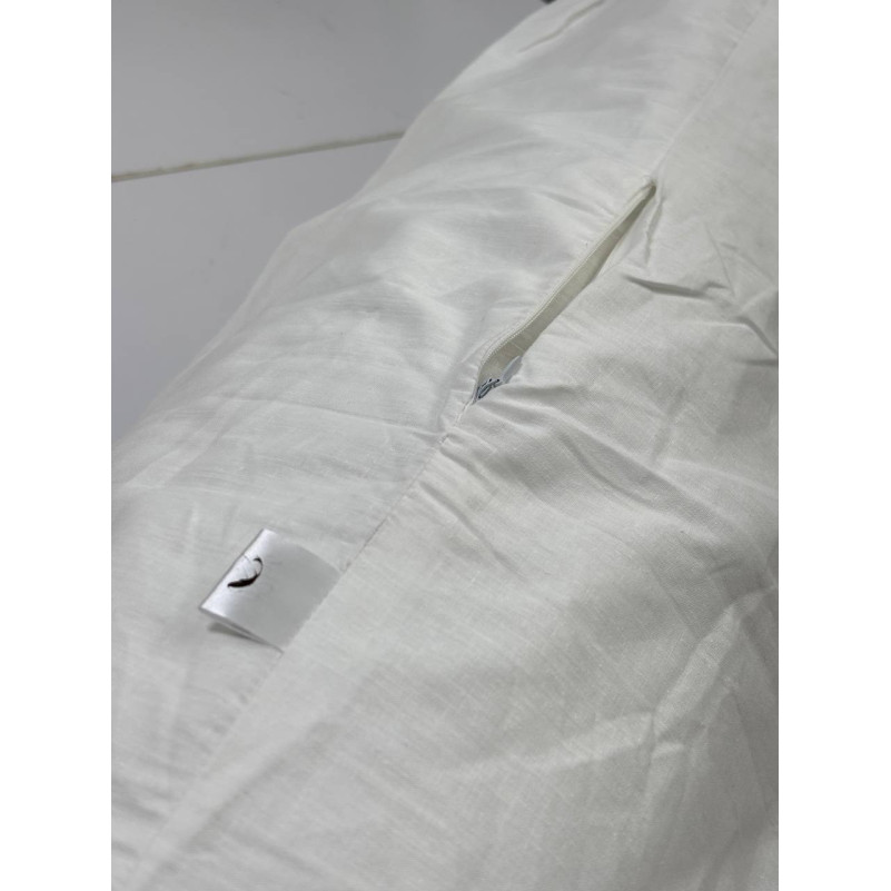 Подушка валик №8105 Naturale Line 11-2107 White (бязь) УЦІНКА - 1
