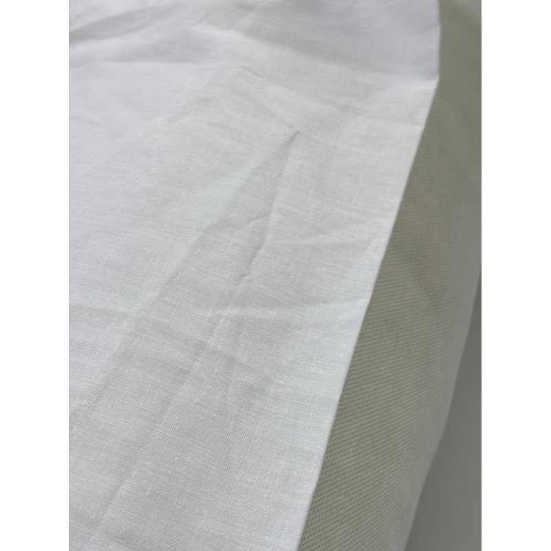 Подушка валик №8105 Naturale Line 11-2107 White (бязь) УЦІНКА - 3