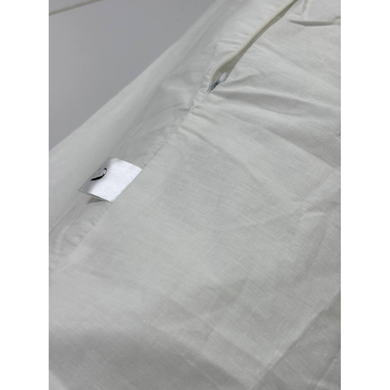 Подушка валик №8105 Naturale Line 11-2107 White (бязь) УЦІНКА - 4