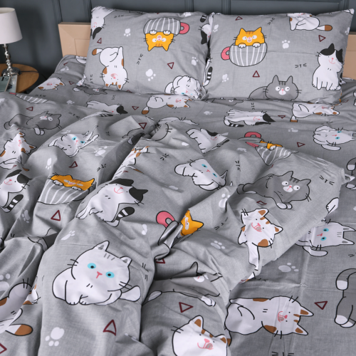 Комплект постельного белья Бязь 17-0665 Cream Kittens