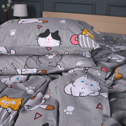 Комплект постельного белья Бязь 17-0665 Cream Kittens - 2