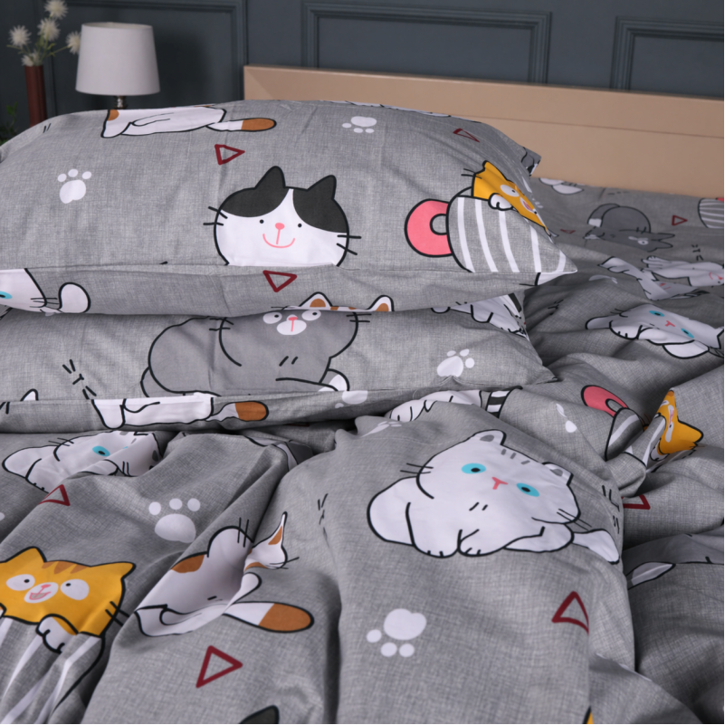 Наволочка Бязь 17-0665 Cream Kittens