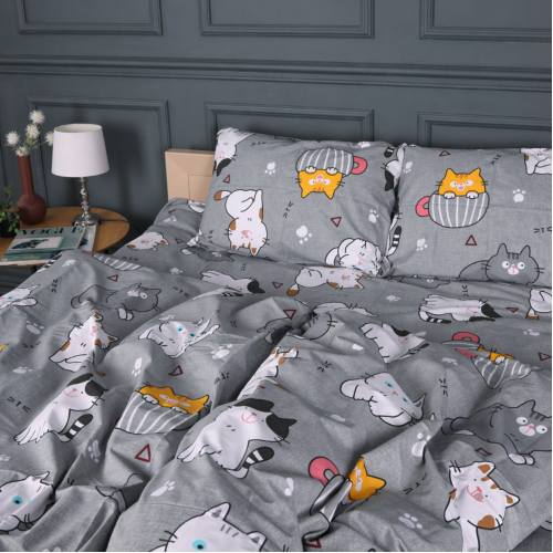 Підковдра Бязь 17-0665 Cream Kittens - 2