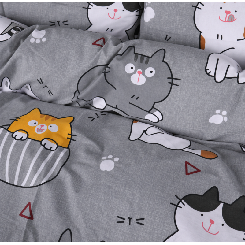 Пододеяльник Ranforce Elite 17-0665 Cream Kittens