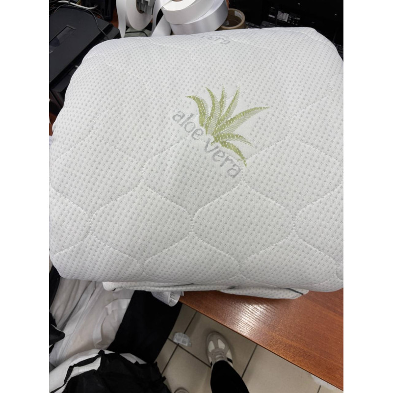 Наматрацник №1034 Alberto Bamboo Strong Aloe Vera (звичайний на гумці по периметру) УЦІНКА - 1