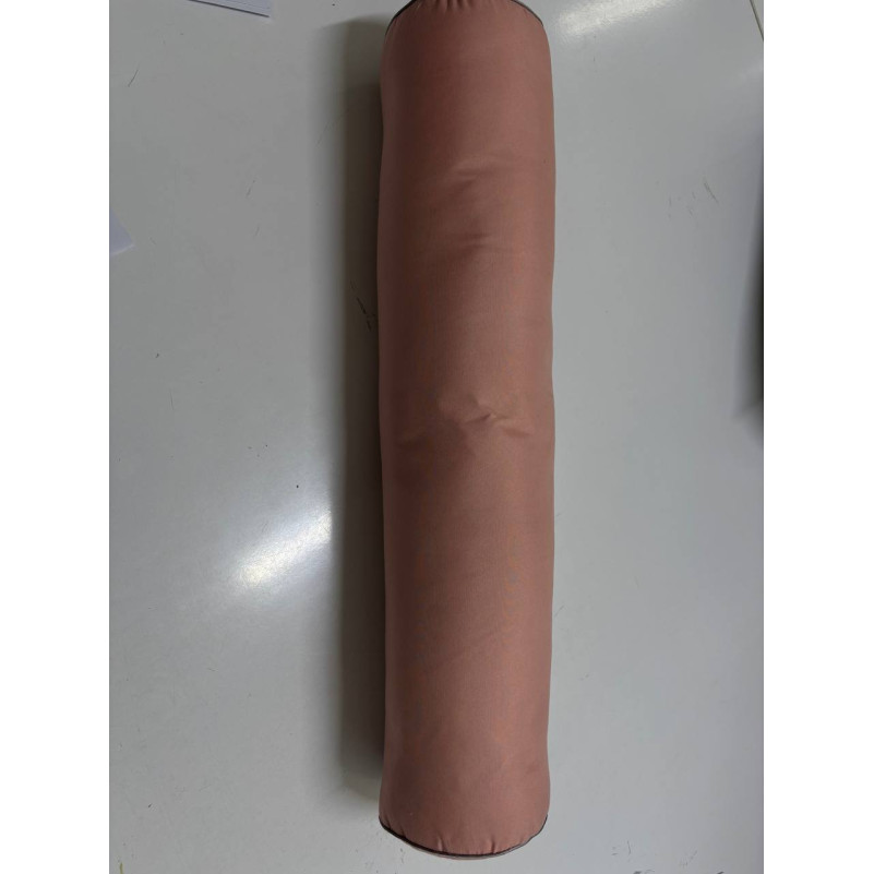 Подушка валик №8578 Naturale Line 19-1217 Chocolate Perla (бязь) Наповнення кульки поліестерол УЦІНКА  - 1