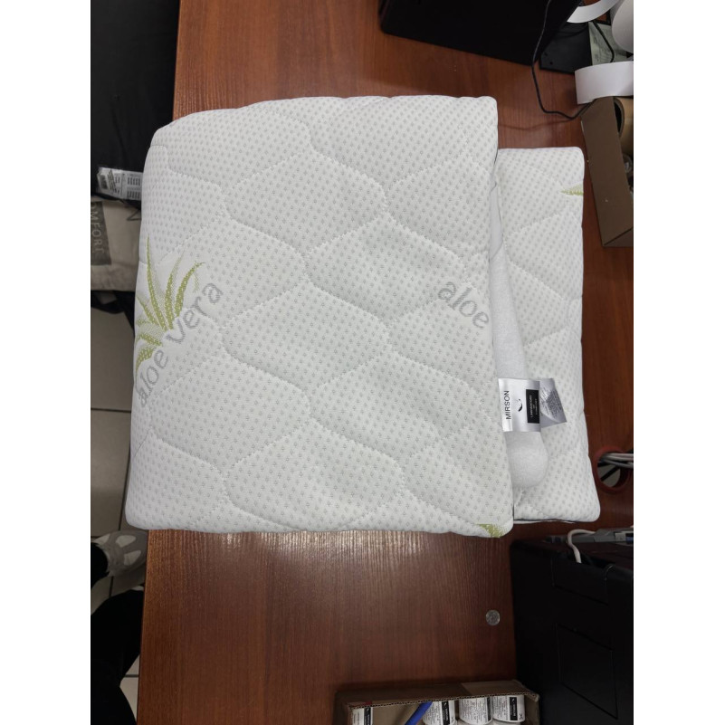 Наматрацник №1044 Alberto Silk Seasons Strong Aloe Vera (звичайний з гумкою по кутах) УЦІНКА  - 1