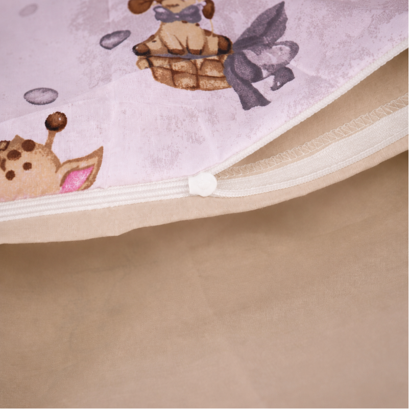 Підковдра Kids Time 17-0922 Tiny Giraffes gray - 3