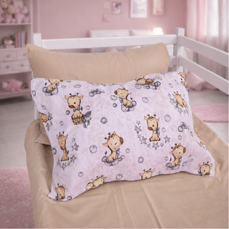 Простынь Ranforce Elite 17-0922 Tiny Giraffes gray - 1