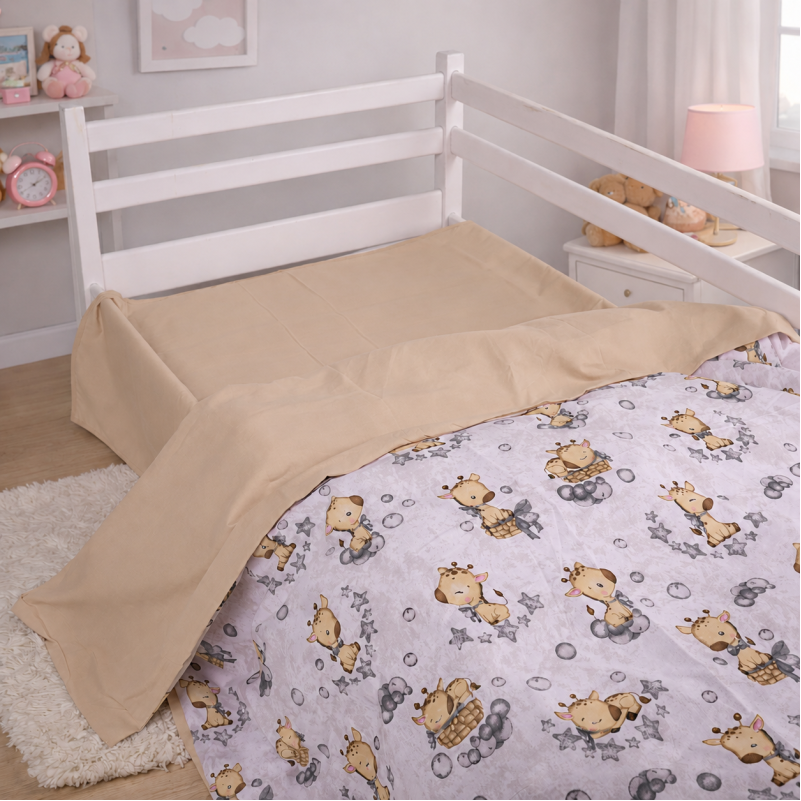 Підковдра Kids Time 17-0922 Tiny Giraffes gray