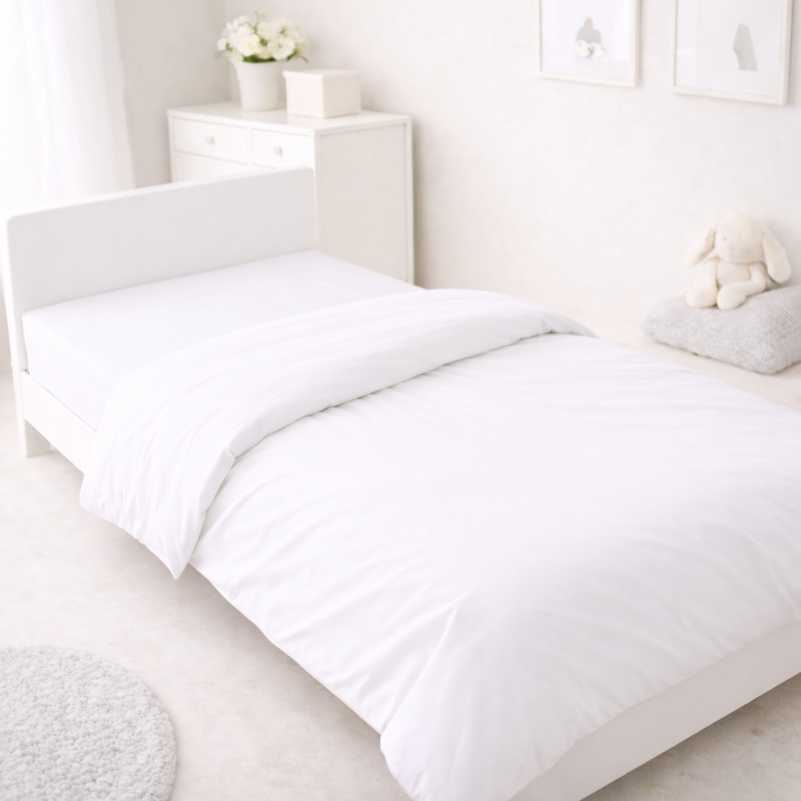 Комплект постельного белья Ranforce Elite JUNIOR 11-2107 White - 6