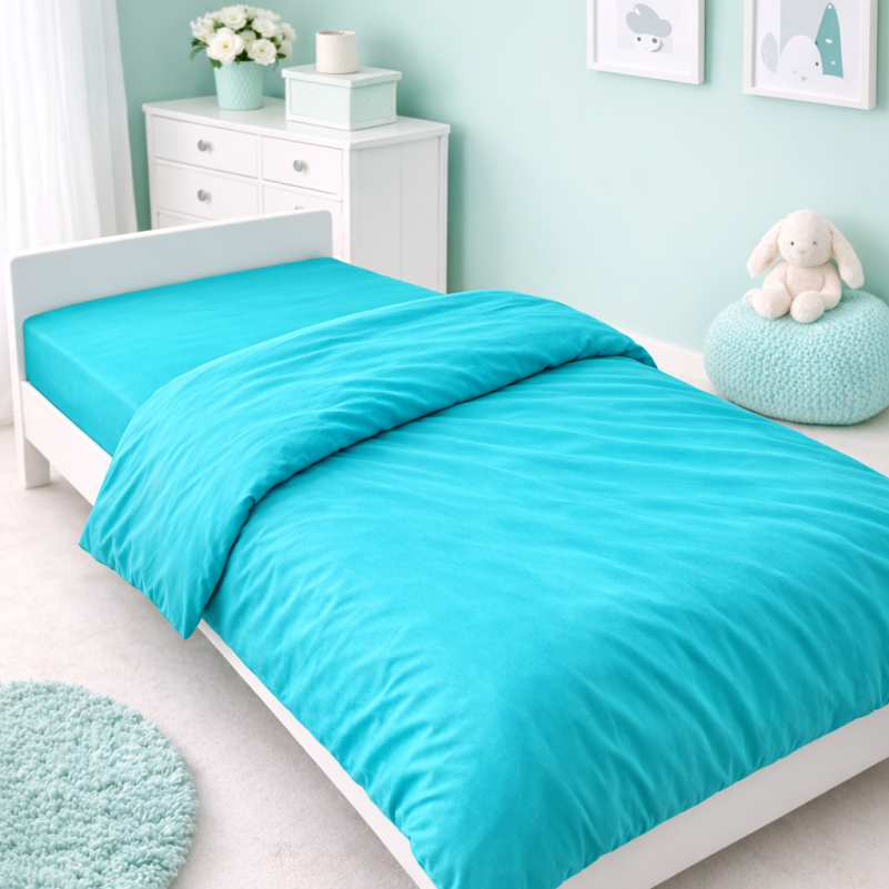 Комплект постельного белья Бязь JUNIOR 11-2208 Mint - 6