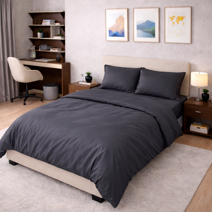 Комплект постельного белья Сатин TEENAGER 0240 Iron grey
