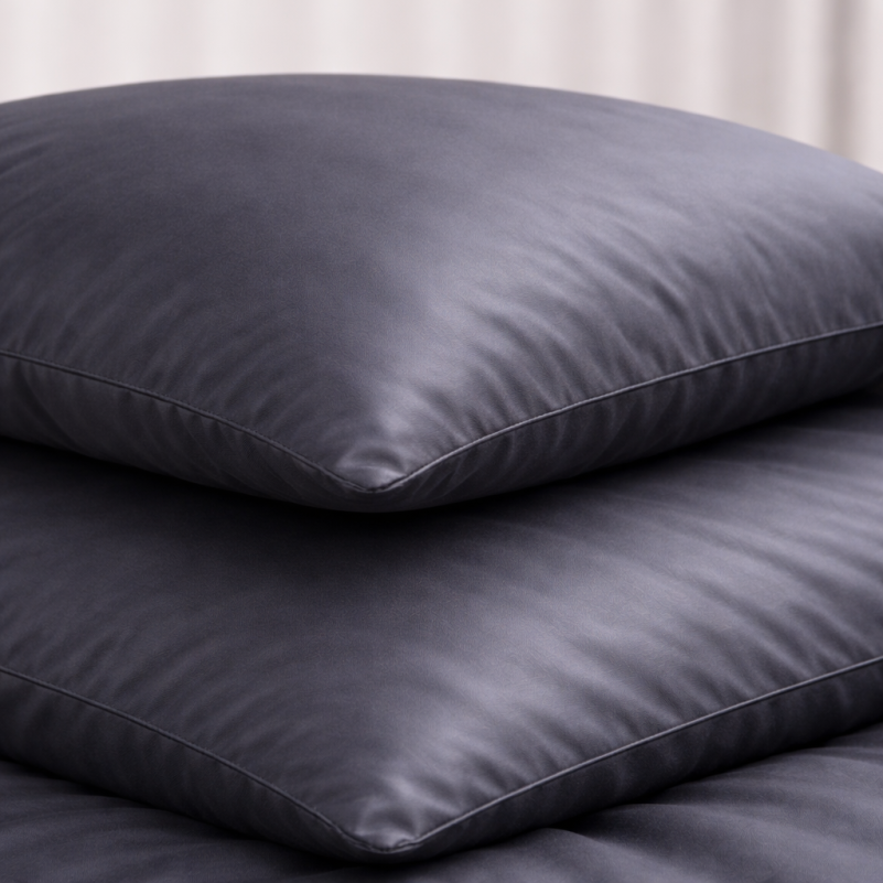 Комплект постельного белья Сатин JUNIOR 0240 Iron grey - 4