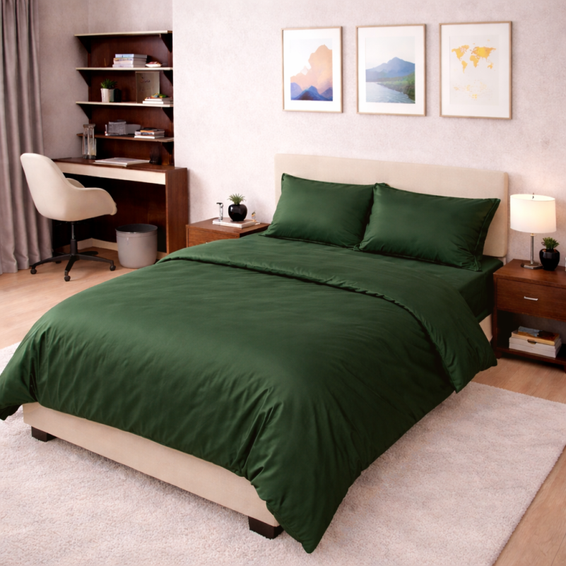 Комплект постельного белья Сатин TEENAGER 0844 Green Olive