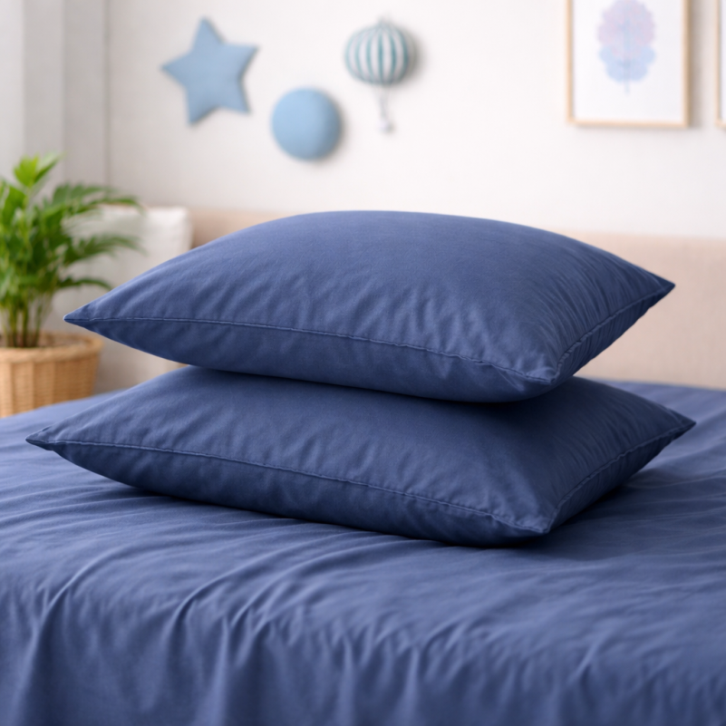 Комплект постельного белья Сатин TEENAGER Satin Stripe 30-0021 Dark Blue - 4